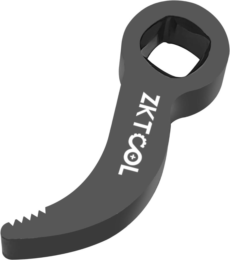 ZKTOOL 3PC Pry Bar Wrench Adaptor Head Kit,Crowbar Adapter Head Tools, The Square Outline Does Not Slip Easily, Includes 1/2" 3/8" 1/4" D 4pt (Square) Profile - Image 5